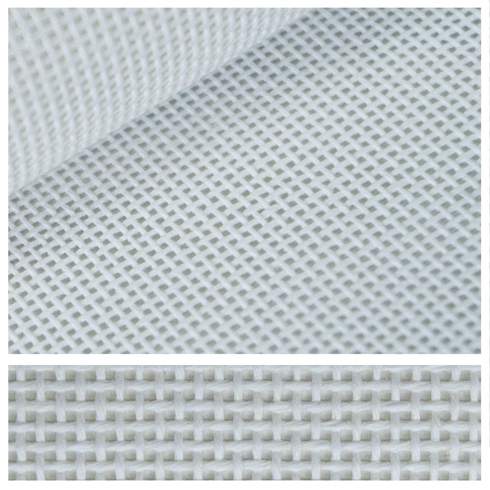 YKDIDKY 18 Mesh 21'x17' Mono Needlepoint Canvas