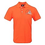 FOCO NFL Cleveland Browns Mens Polo Short Sleeve ShirtPolo Short Sleeve Shirt, Casual Color, XXL