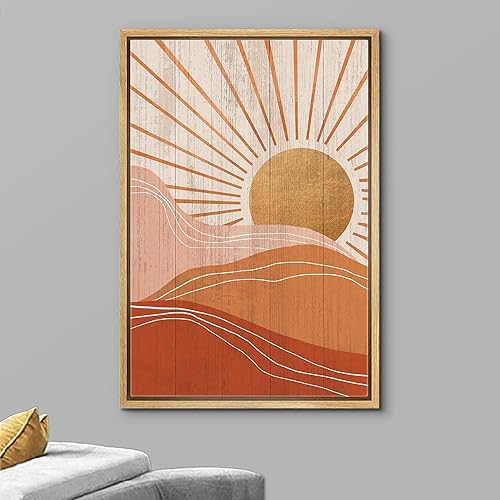 Miniatura 3 de wall26 - Lienzo con marco flotante para pared, para el sala de estar, dormitorio, decoración del hogar, listo para colgar