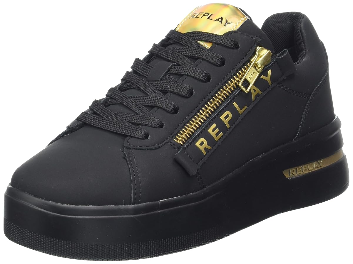 Replay University W Zip, Scarpe da Ginnastica Donna, 003 Nero, 37 EU :  Amazon.it: Moda