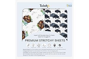 TotAha Fitted Western Bassinet Sheets