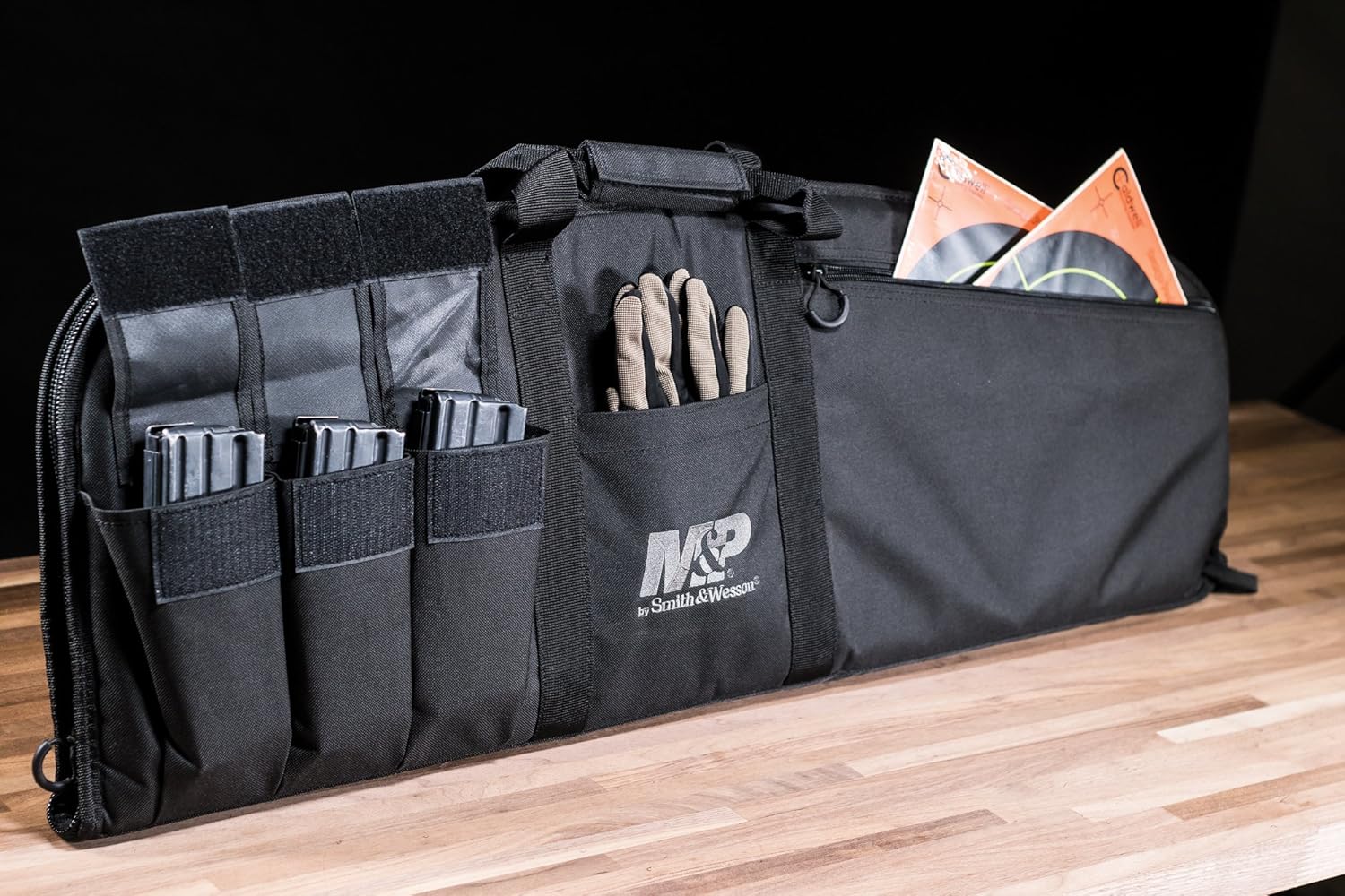 M&P by Smith & Wesson Duty Series Gun Case Padded Tactical Rifle Bag for Hunting Shooting Range Sports Storage and Transport : Sports & Outdoors