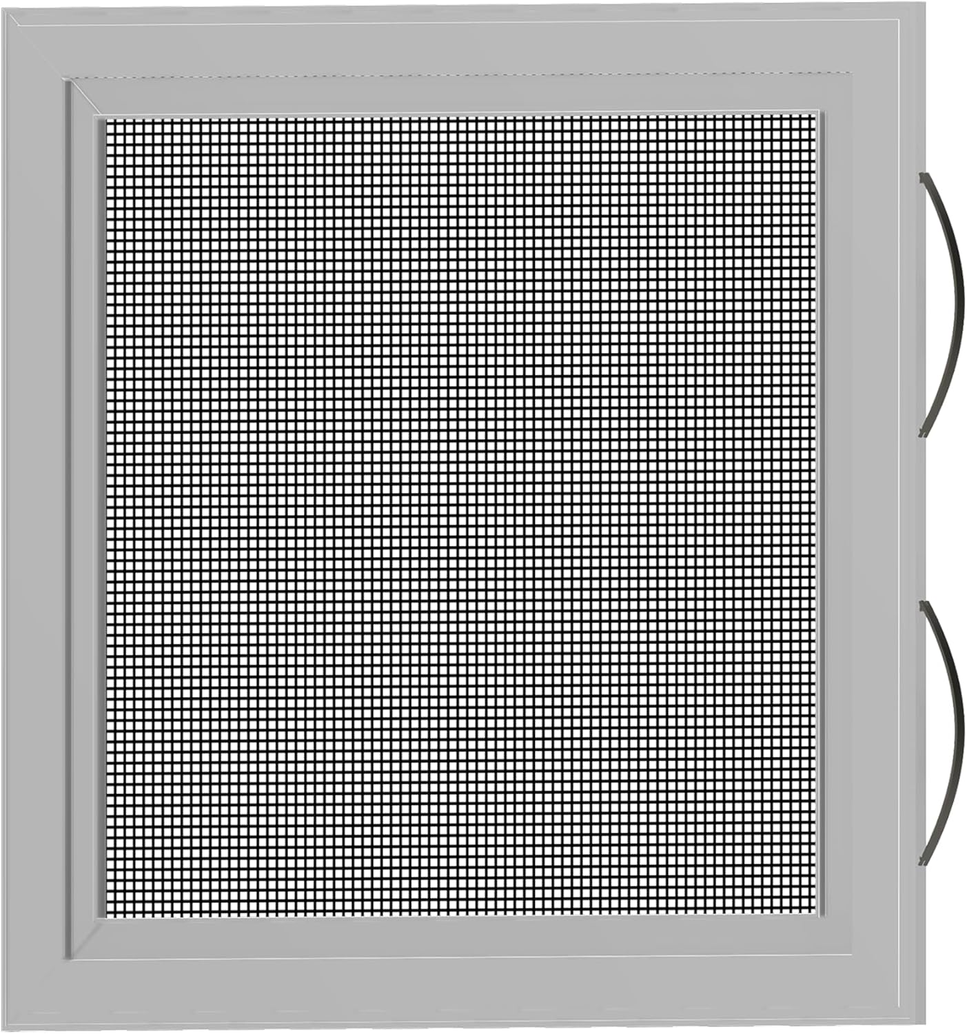 Custom Window Screen Replacement - Fully Assembled, Pre-Framed, Double Hung Half Screen (DH1) - 3 Colors Available! The DH1 Utilizes Two Leaf Springs to Help Secure The Screen in Your Window.