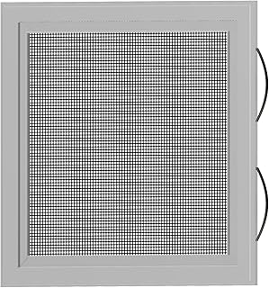 Custom Window Screen Replacement - Fully Assembled, Pre-Framed, Double Hung Half Screen (DH1) - 3 Colors Available! The DH1 Utilizes Two Leaf Springs to Help Secure The Screen in Your Window.