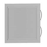 Custom Window Screen Replacement - Fully Assembled, Pre-Framed, Double Hung Half Screen (DH1) - 3 Colors Available! The DH1 Utilizes Two Leaf Springs to Help Secure The Screen in Your Window.