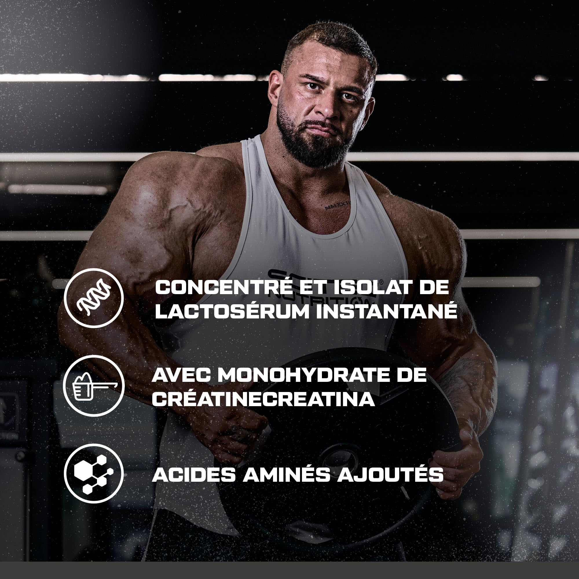 Scitec Nutrition Radical Whey - Concentré et isolat de protéines de lactosérum - Avec créatine et BCAA - Sans gluten - Sans graisse, 1000 g, Cookies&Cream