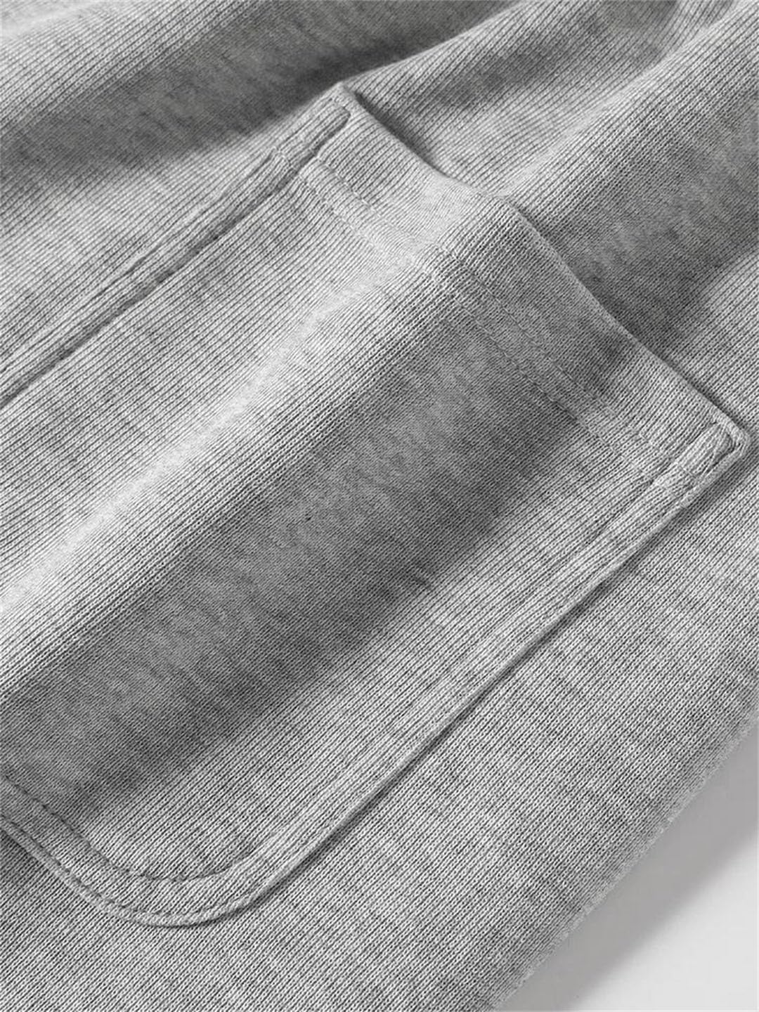 Men Summer Knit Cotton Blend Cool Comfort Relaxed Fit Casual Gym Shorts