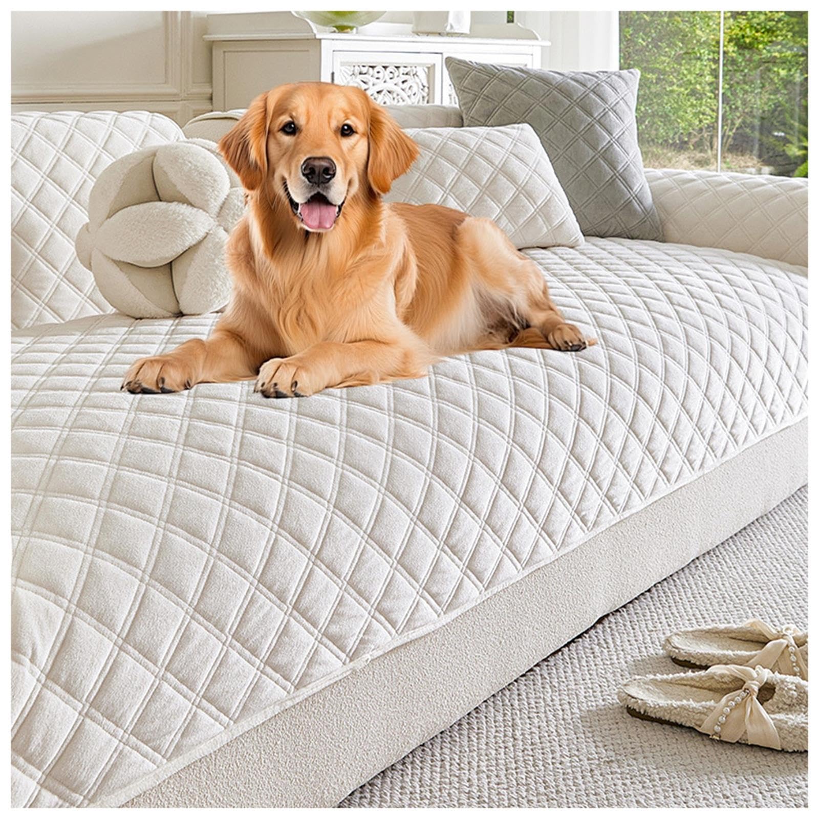 Housse de Canapé for Chiens, Protection en Peluche for Animaux de Compagnie