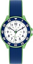 Cander Berlin MNA 0330 D Children's Watch with Velcro Fastening, 3 ATM Waterproof Watch, Children, Girls, Boys, Learning Watch, Analogue, Velcro, Strap.