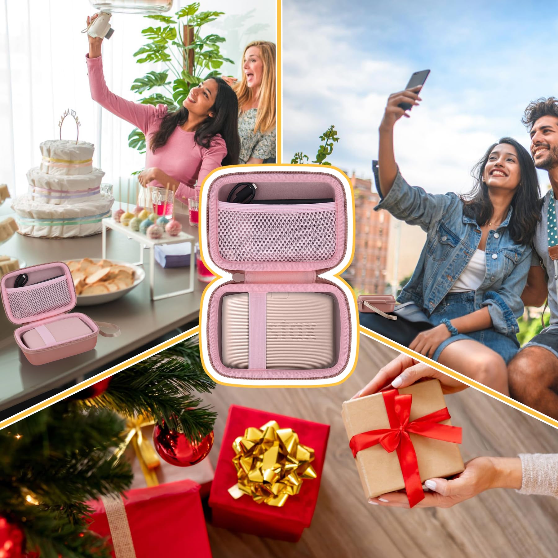 co2CREA Custodia rigida di ricambio per stampante Fujifilm Instax Mini Link 3 2 1 Smartphone