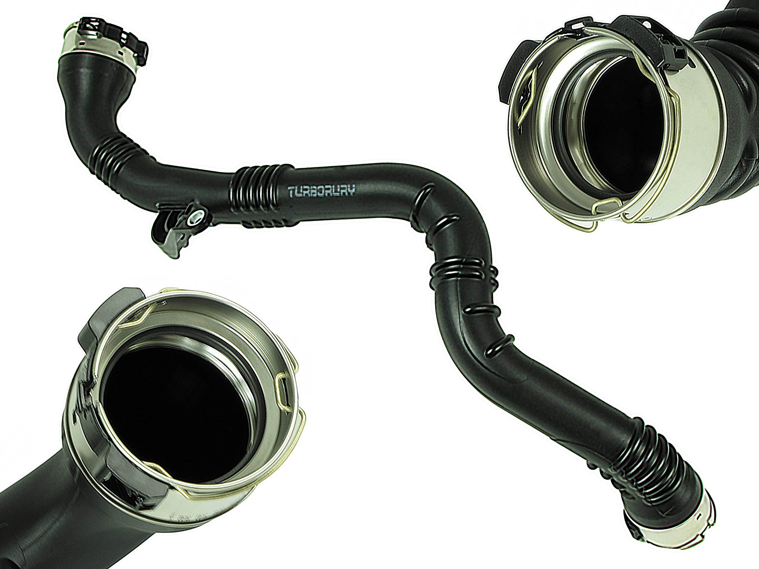 Tubo Intercooler di Ricambio, Compatibile con Nissan Qashqai, Renault Kadjar, Renault Megane Grand Scénic, OE144602443R, 144608957R, 1446000Q1B, Tubo da 55/65mm