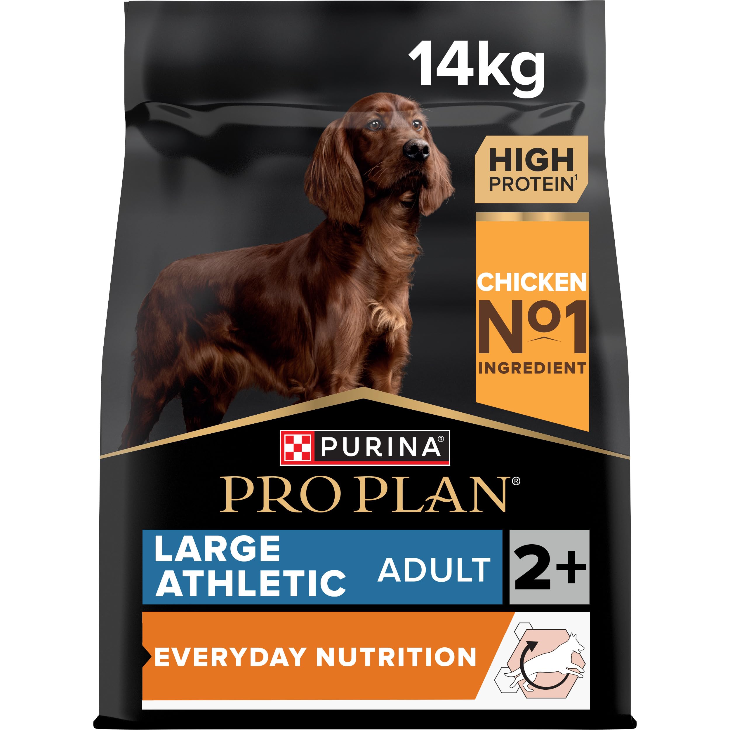 Pro Plan Purina Large Athletic Adult Everyday Nutrition - Economy Pack: 2 X 14Kg