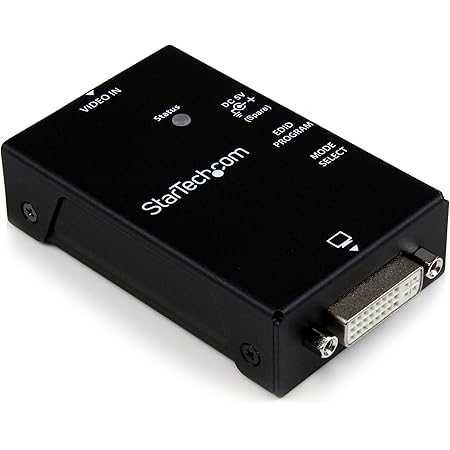 StarTech.com DVI DDC EDID Ghosting Emulator with EDID Copy - edid clone - DVI edid emulator - ddc emulator (VSEDIDDVI)