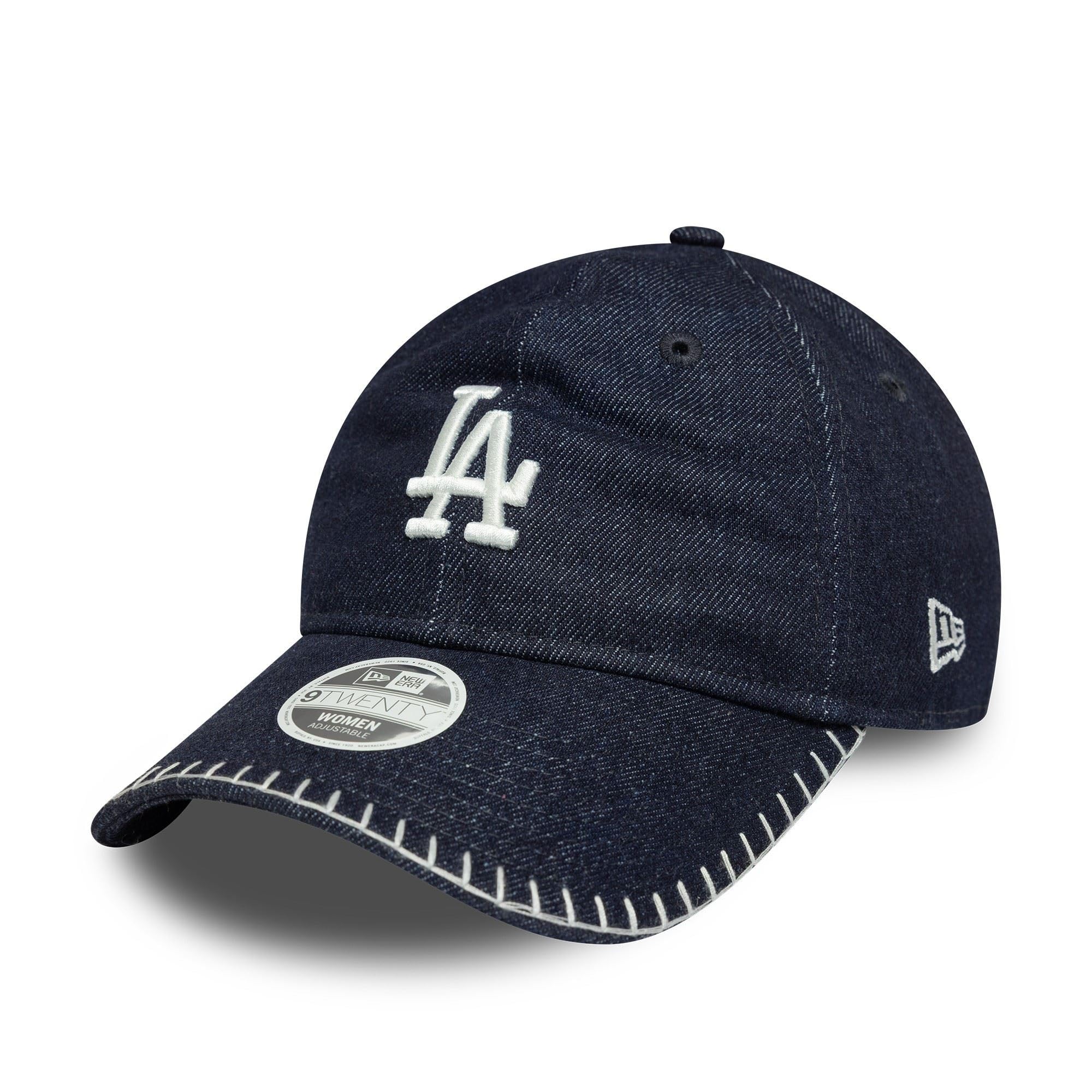 New Era Los Angeles Dodgers MLB Denim Stitch 9Twenty Women Cap Dark Blue