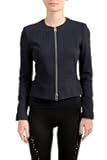 Women's Jekalana Navy Blue Full Zip Blazer US 6P IT 42P