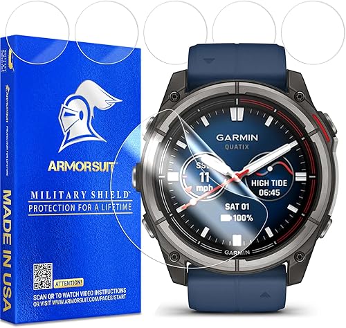 Miniatura 5 de ArmorSuit Paquete de 2 protectores de pantalla MilitaryShield compatibles con Garmin eTrex 10, 20, 20x, 22x, 30, 30x, 32x GPS Max Coverage HD Clear