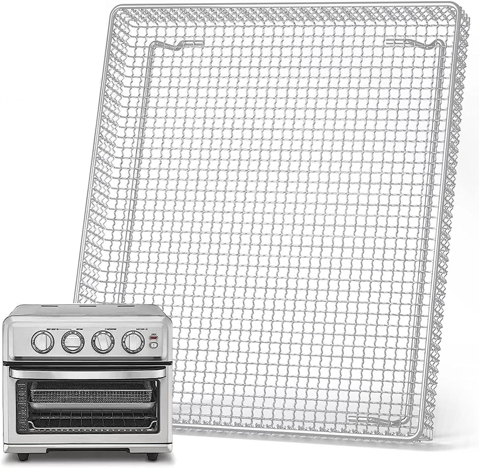 Air Fryer Basket, Replacement Accessories for Cuisinart TOA