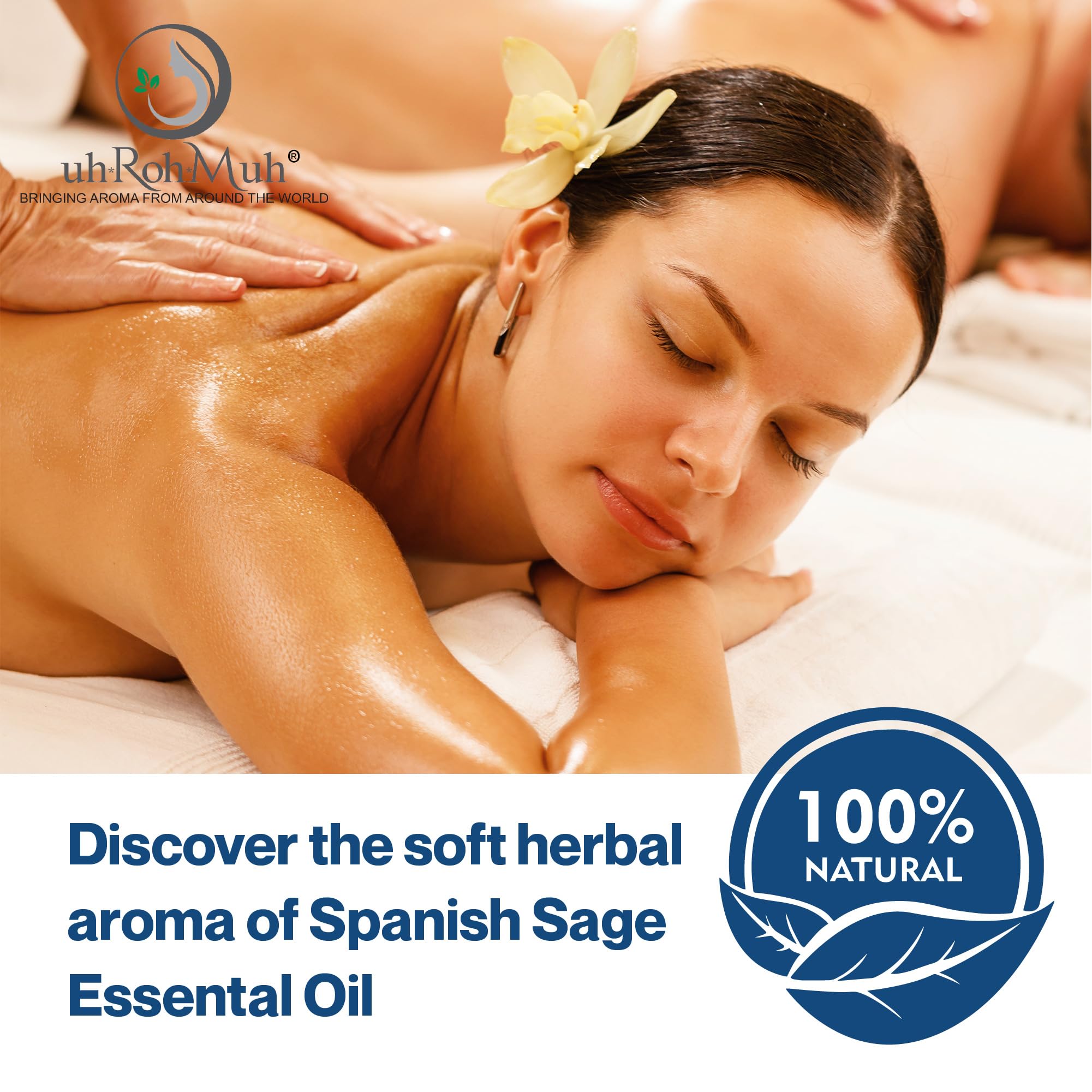 USDA Certified Organic Spanish Sage Essential Oil || Pure || Spain - 5 mL