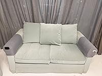 Vista 34 de Fundas para reposabrazos de sofá, fundas para reposabrazos con bolsillo, protector elástico para reposabrazos de sofá, fundas extraíbles