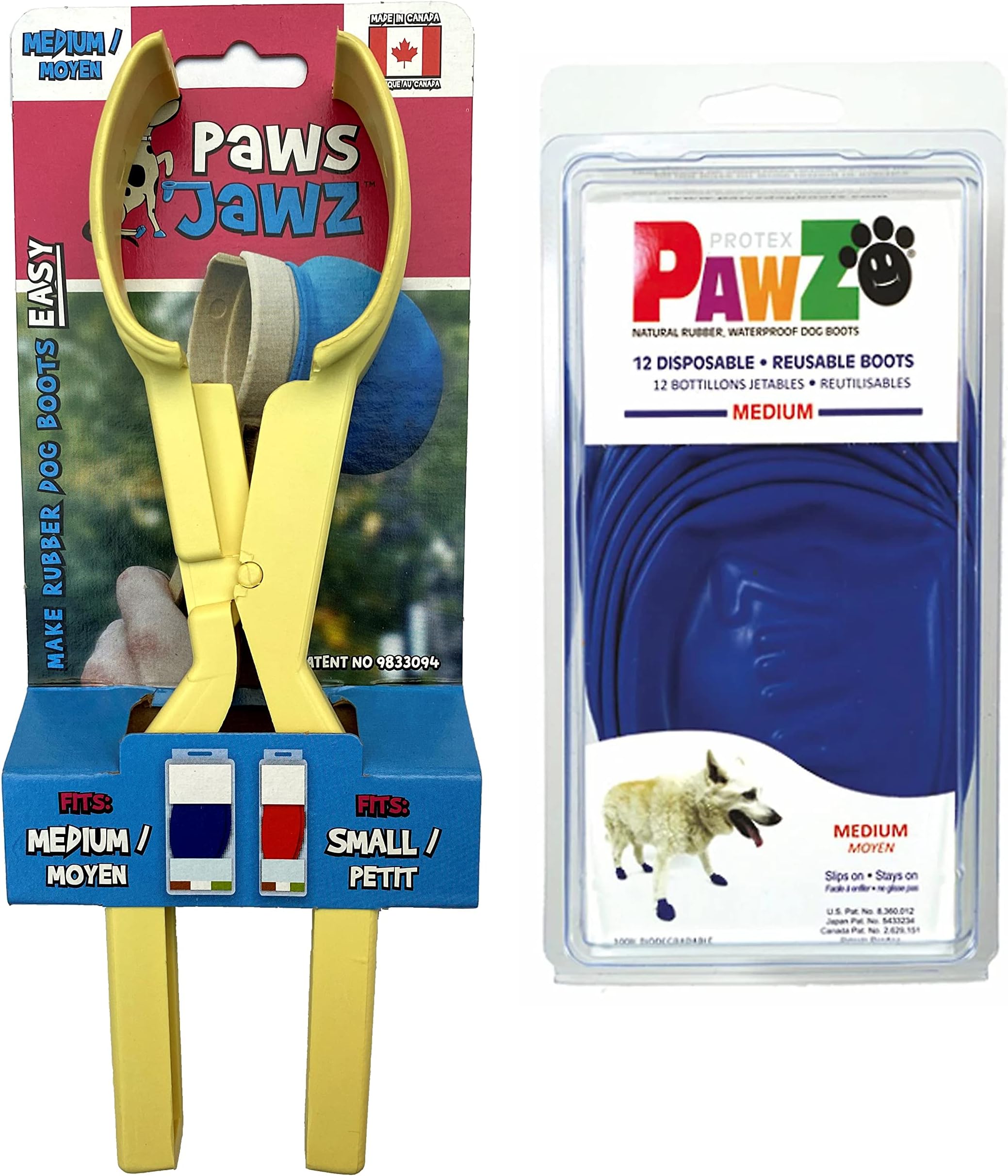 Pawz Dog Blue Dog Boots Amazon.co.uk Pet Supplies
