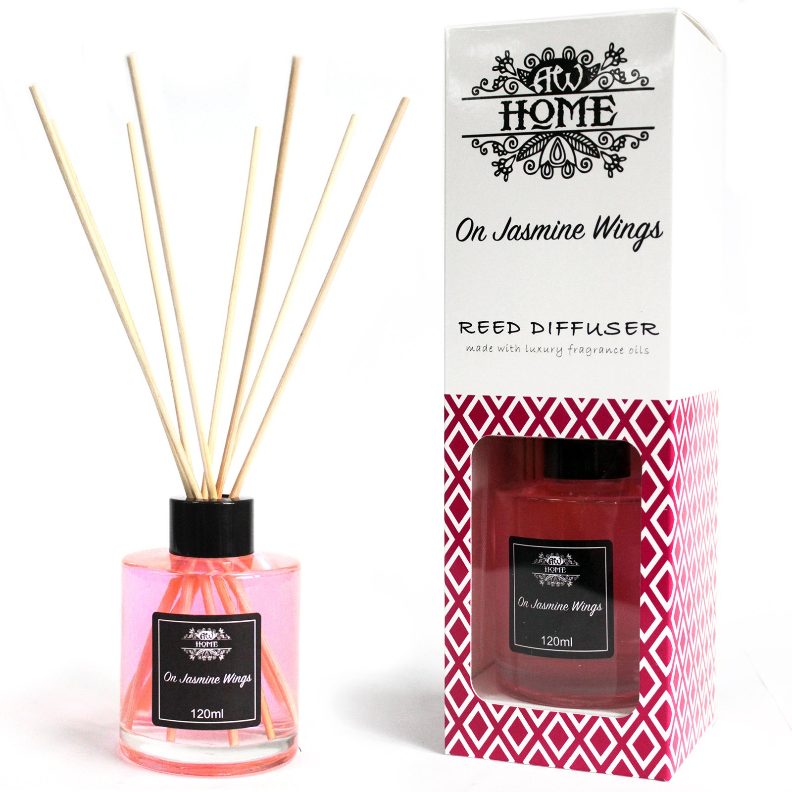 120ml Reed Diffuser - Jasmine - KDMD - Home Fragrance