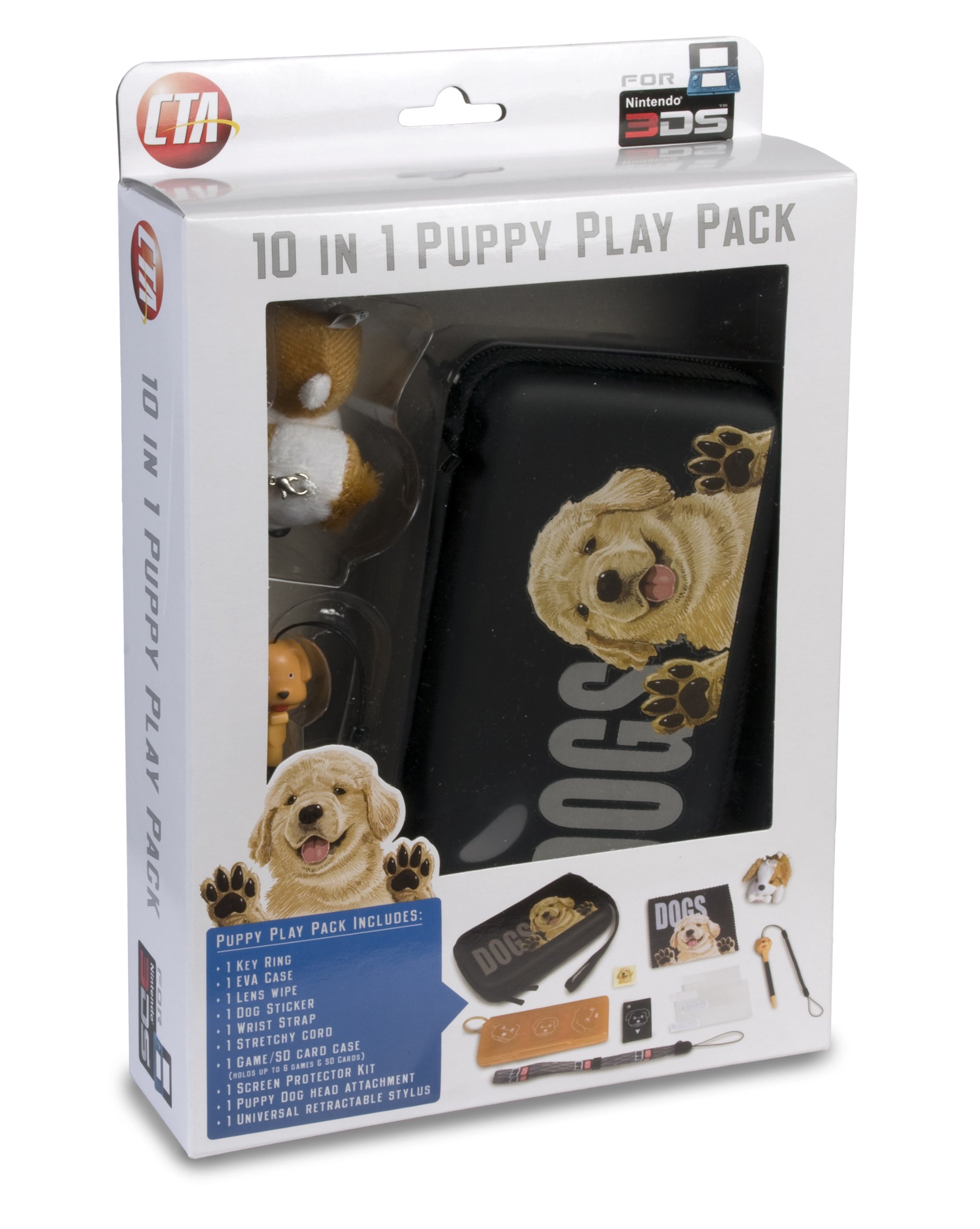 10 in 1 Puppy Play Pack for Nintendo 3DS