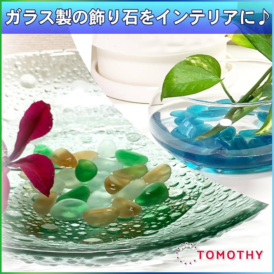 Amazon | TOMOTHY アクアリウム 石 水槽 石 大きめ 25-30mm