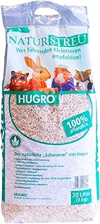 Hugro Litière de Chanvre Naturelle 30 l