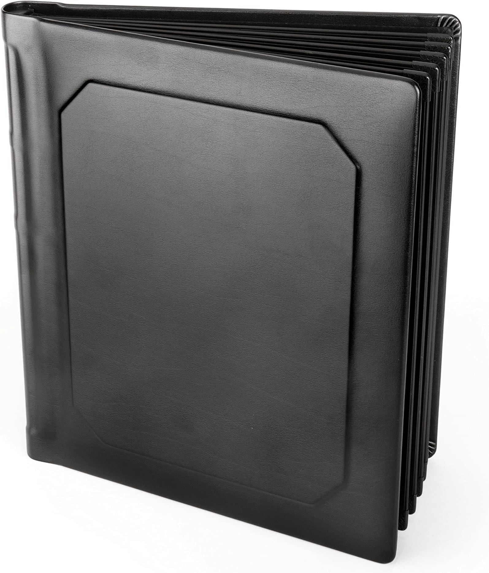 (8x10 (15 Page), Black/Black) - Professional Slip-in Albums by Tuscany Albums (8x10 (15 Page), Black/Black)