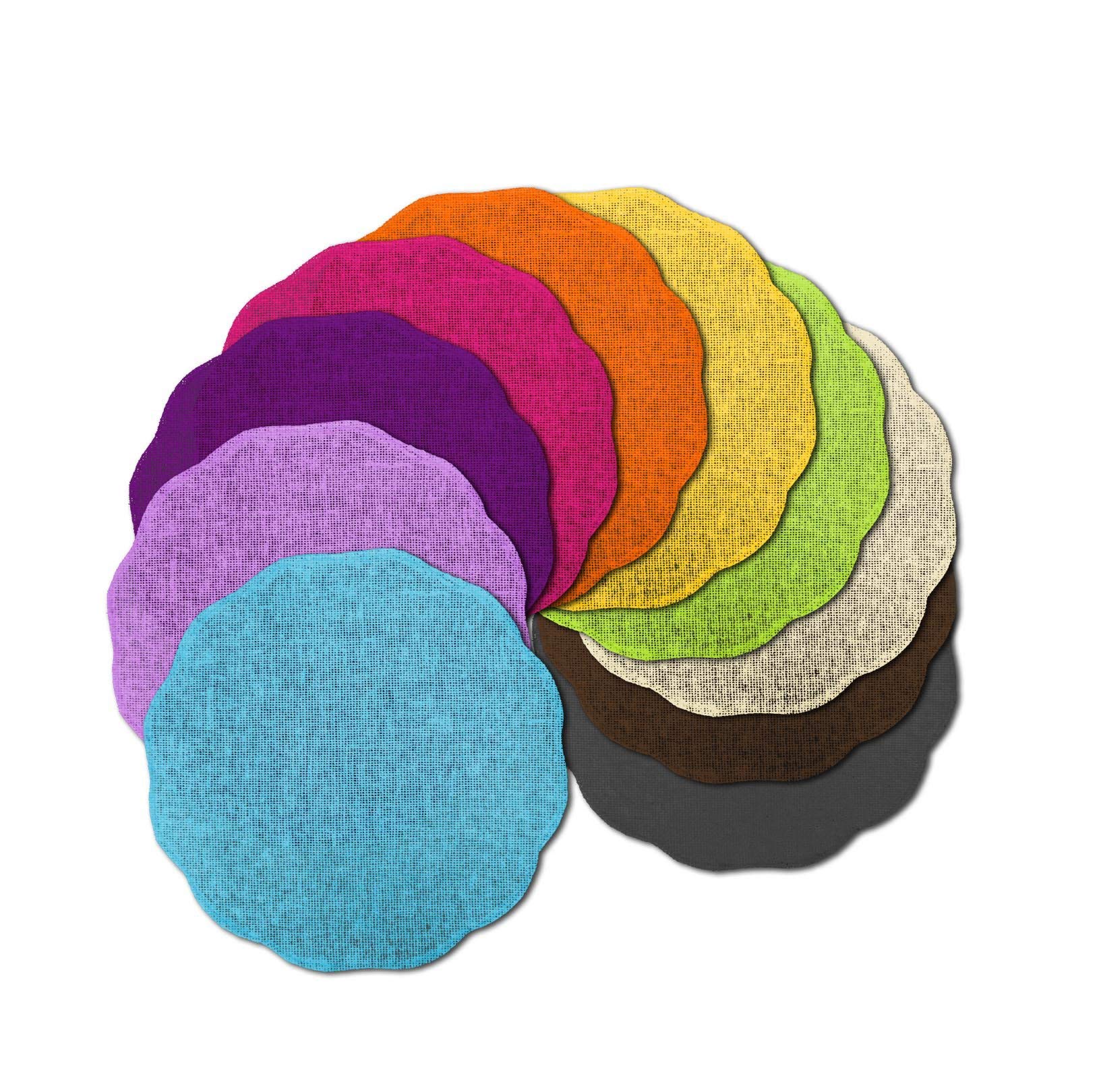 Douceur d'Intérieur Le Jardin Des Cigales Place MAT (0) 38 Paper Fiber Fleur Lilas, Lilac