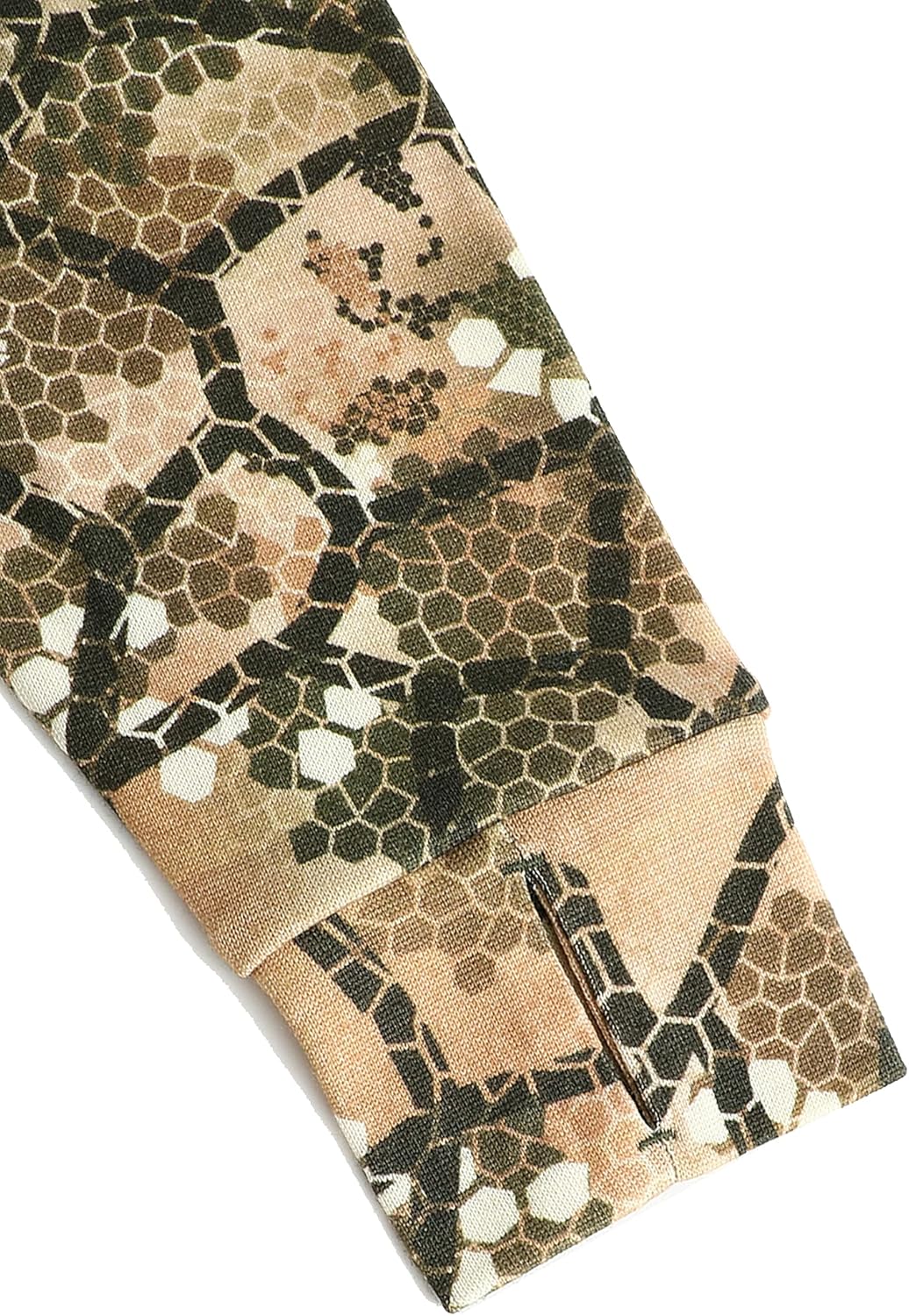 Men's 100% Merino Wool Hunting Base Layer Tops Camo Shirts - Image 5