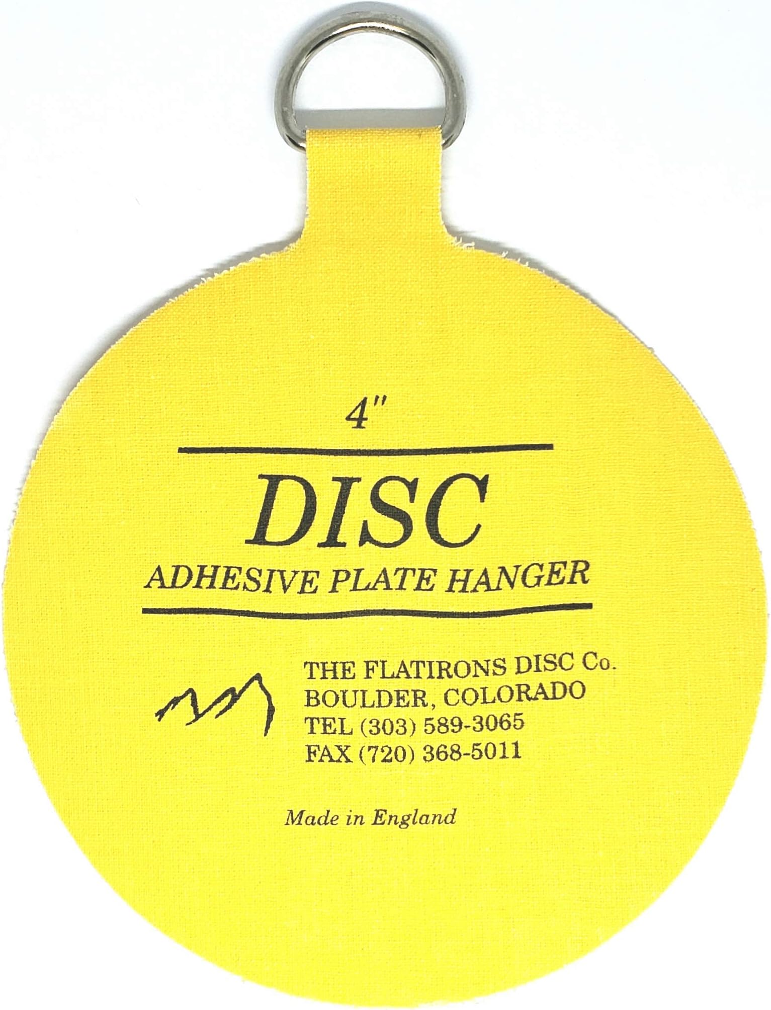 Flatirons Disc Invisible English Disc Adhesive Plate