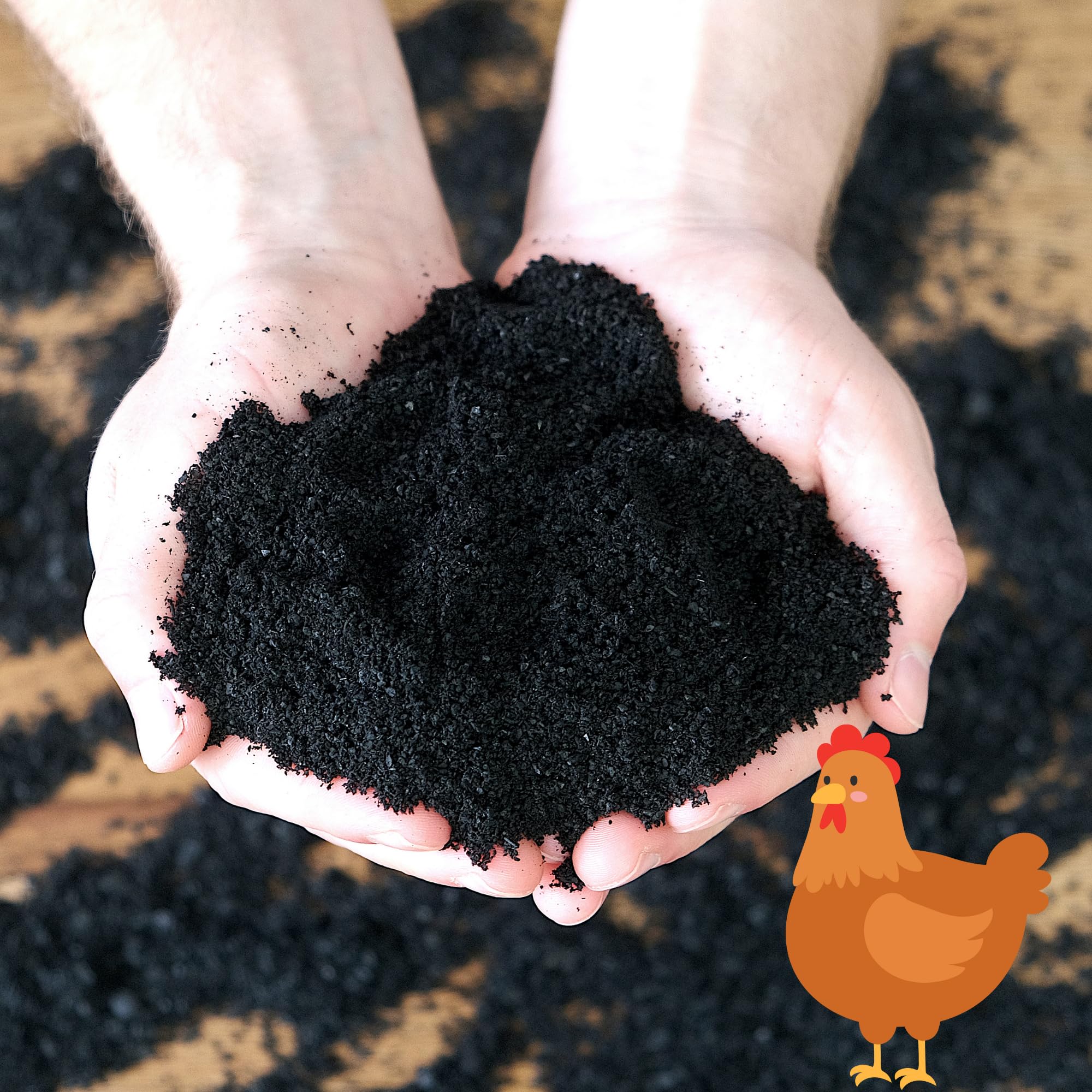 Carbón de alimentación para pollos, sin aditivos, grano perfecto para la alimentación | puede unir sustancias nocivas y toxinas | puramente vegetal | keep it grün (2000 g de carbón alimenticio)