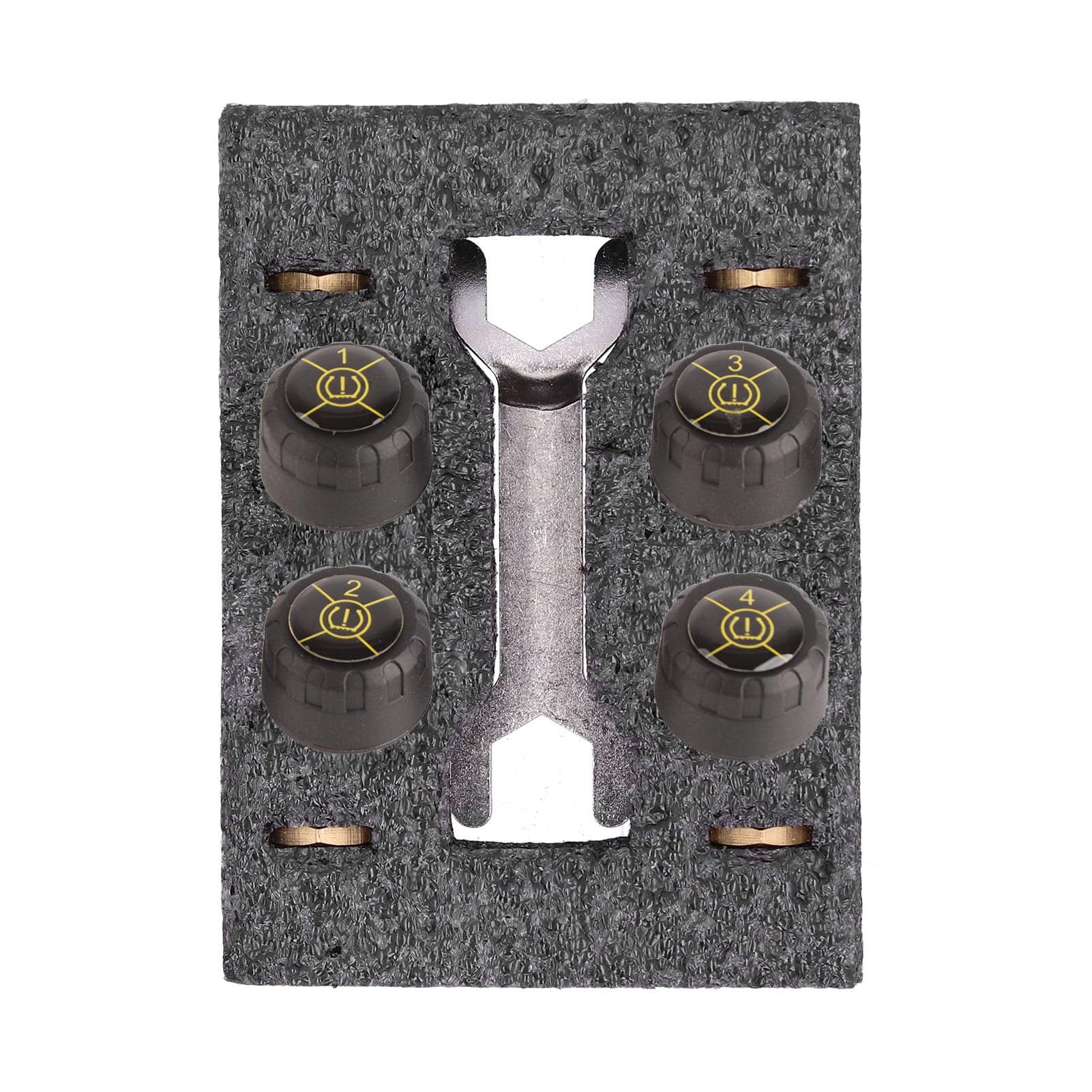 Reifendruckkontrollsystem Bluetooth,Reifendruck Bluetooth,Auto TPMS Bluetooth 5.0 Reifendrucksensor Echtzeitüberwachung Unterstützt Für Für IOS IP67 Wasserdichtes Reifendrucküberwachungssystem