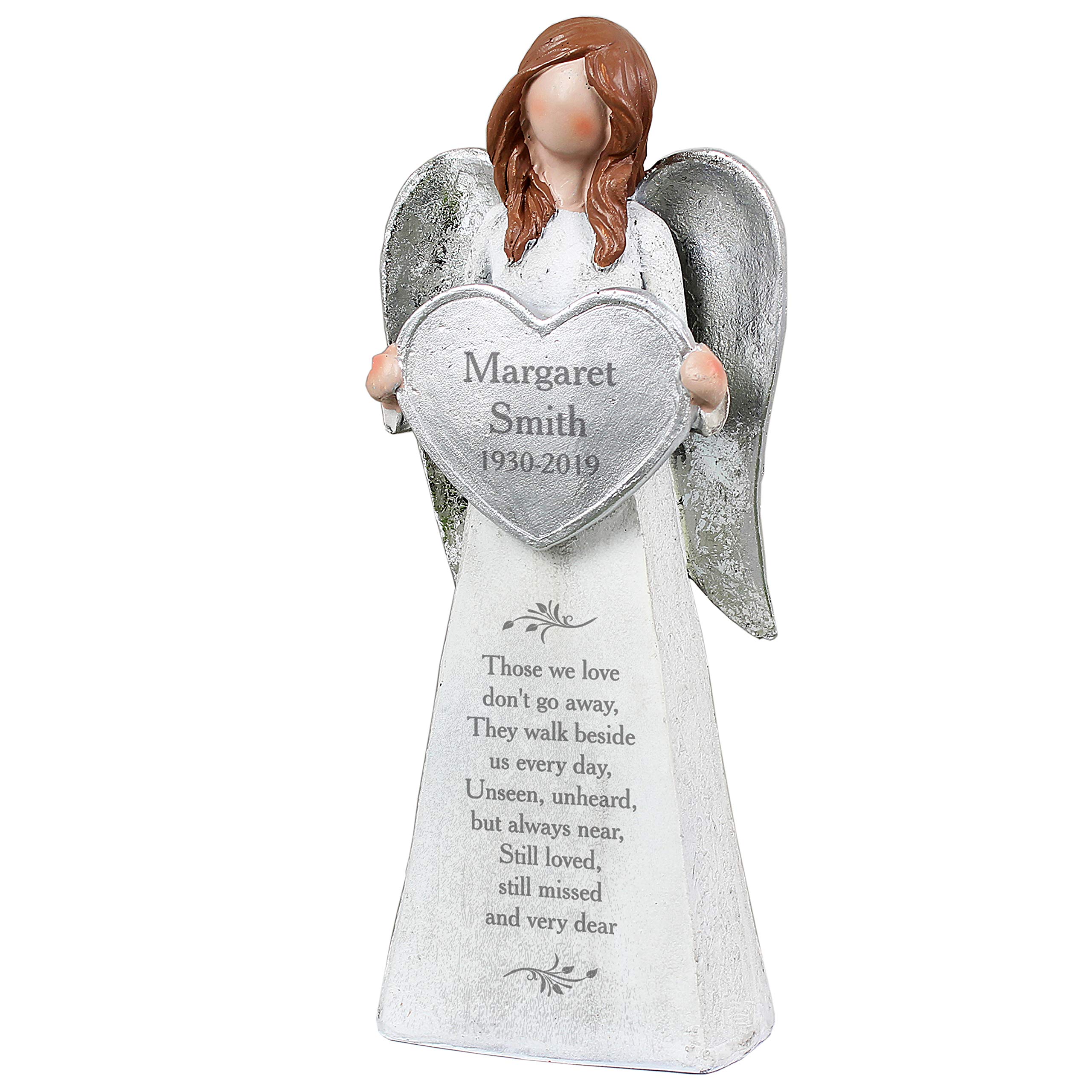 Personalised Memorial Angel Ornament Remembrance Loving Memorial Memory