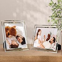 Vista 3 de Giftgarden - Portarretratos de cristal para exhibición en mesa