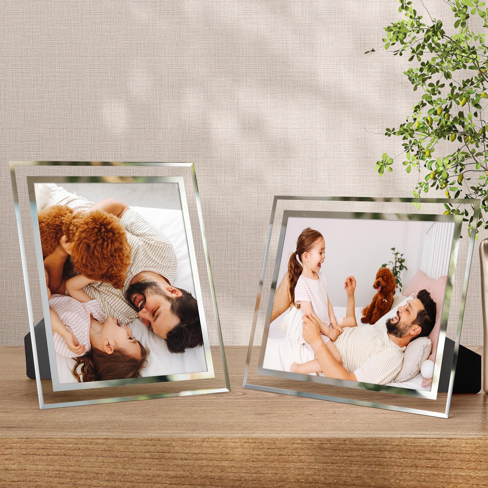Cadre photo en verre pour sublimation