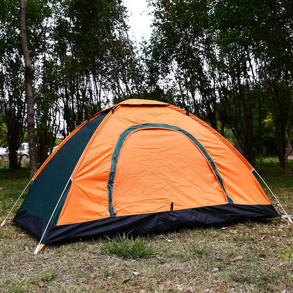 Auntwhale 2 Person Camping Tent Automatic Pop Up Waterproof Tent Sun Shelters with Carry Bag for Picnic, Hiking, Fishing, Outdoor