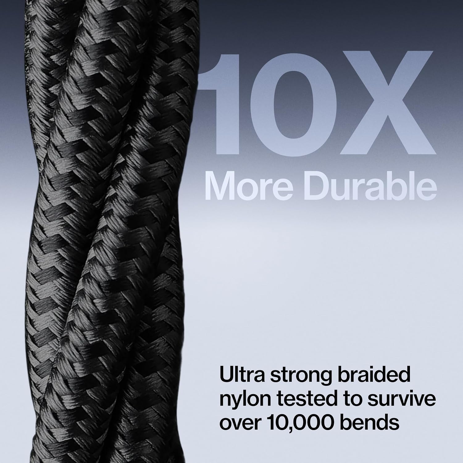 Statik MagStack USB A to iPhone Cable MFi Certified, Clutter-Free Magnetic Charging Cable, Anti-Tangle Phone Charger Cord, 12W, Compatible with iPhone 14 Pro Max, 13 12 11, 3FT/1M