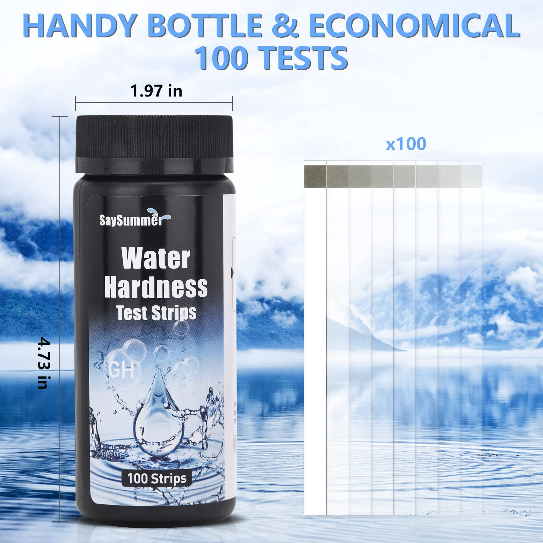 Amazon | Pro Total Water 硬度テストキット 0-425ppm 水硬度テスト 