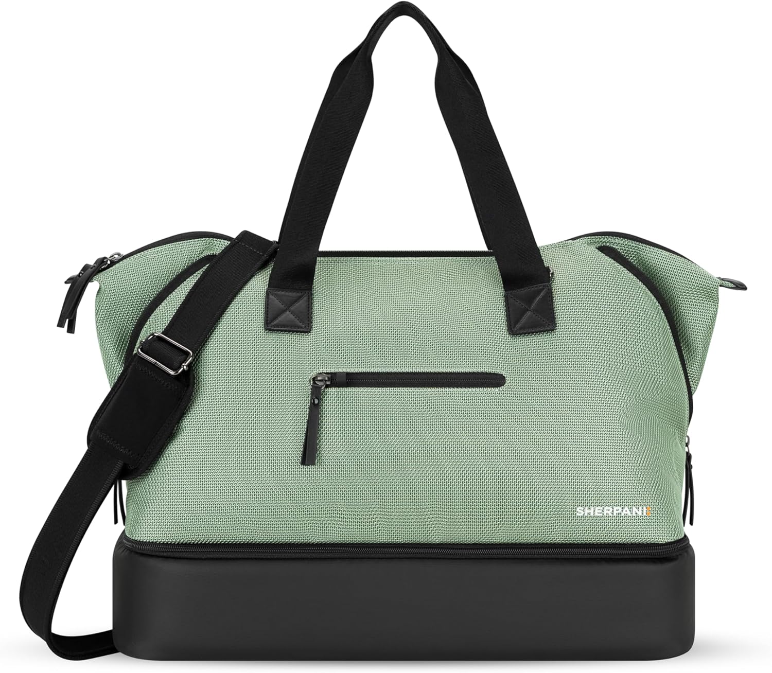 Sherpani Boston, Anti Theft Weekender Bags, Travel Duffel Bag, Carry On Tote Bag with Removable Shoe Bottom Compartment