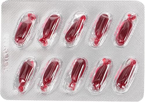 ABOOFAN 10 cápsulas de píldoras de sangre falsas cápsulas de vampiro maquillaje etapa sangre Halloween divertido broma terror broma juguete