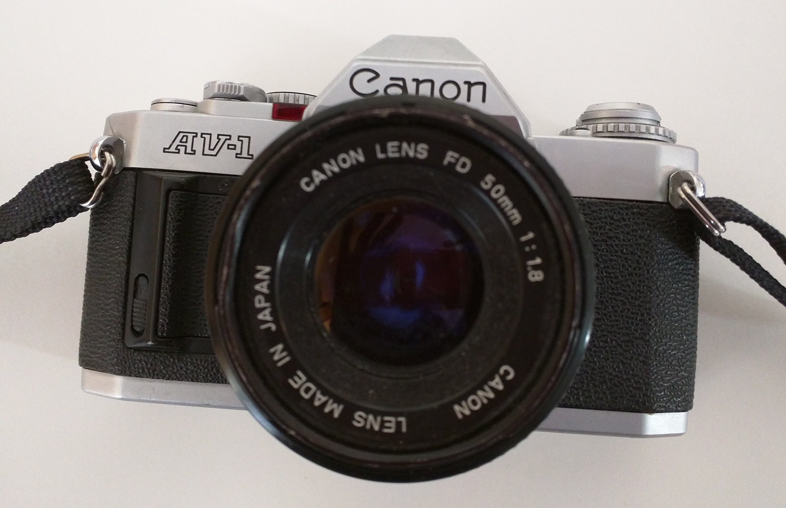 Amazon Canada: Canon AV-1 35mm SLR Camera with Canon FD 50mm