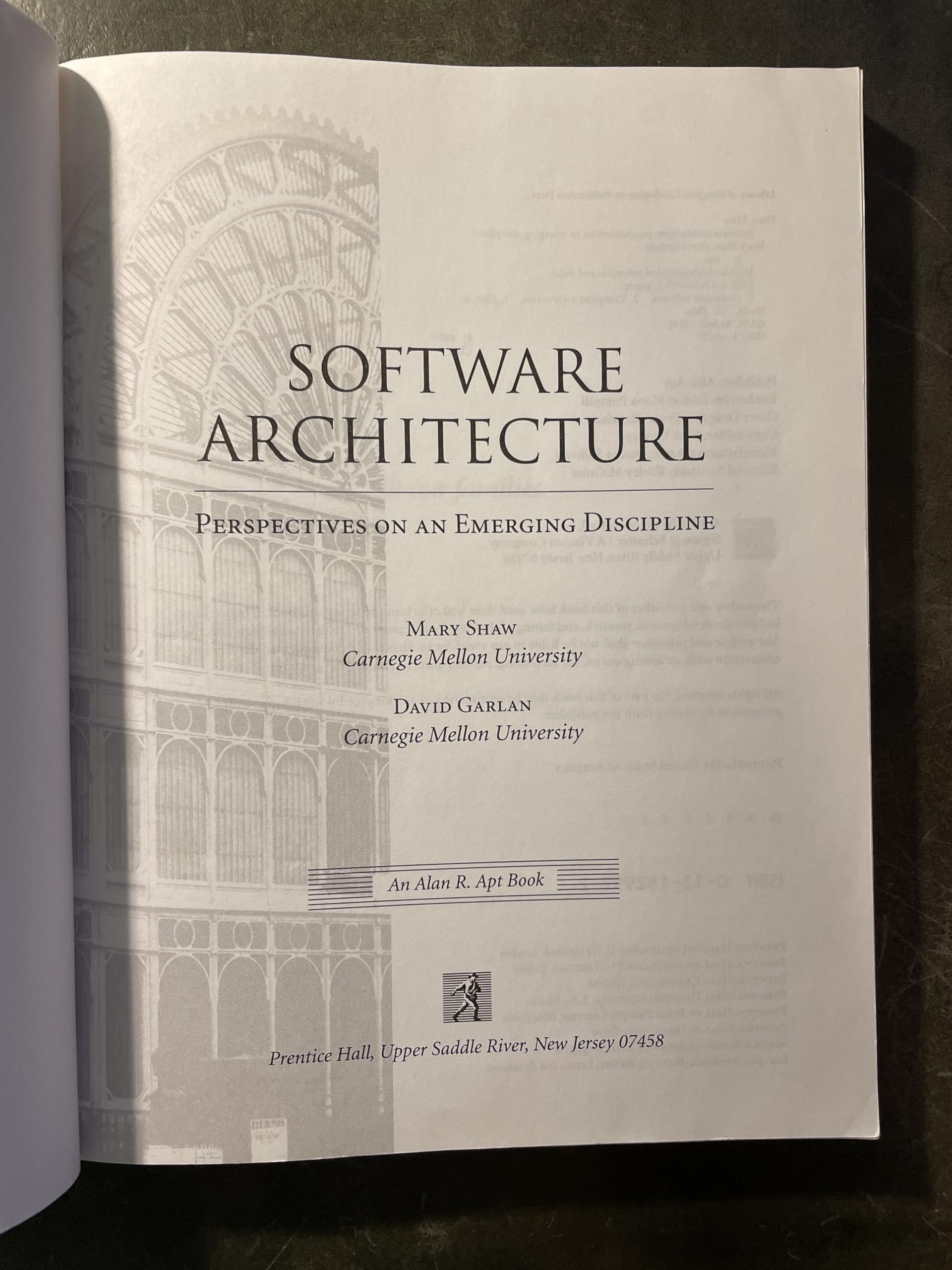 Software Architecture: Perspectives on an Emerging Discipline