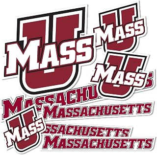 Desert Cactus University of Massachusetts Sticker Massachusetts Minutemen Vinyl Decal Laptop Water Bottle Car Scrapbook Sheet (Type 1-1)