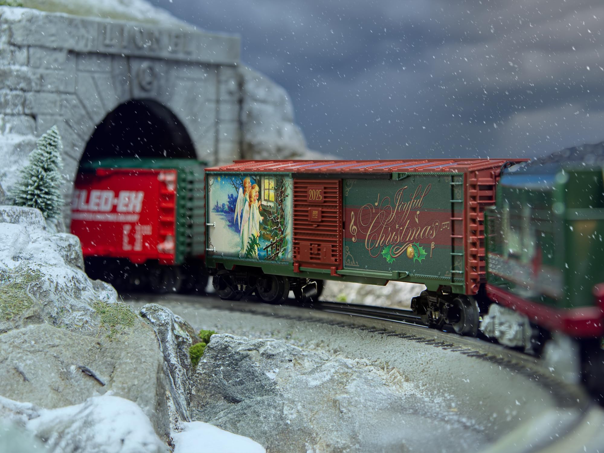Lionel 2025 Christmas Sound Boxcar