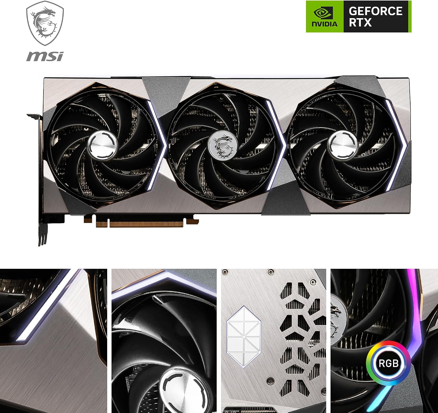 MSI GeForce RTX 4080 16GB SUPRIM X - Scheda video - Immagine 1