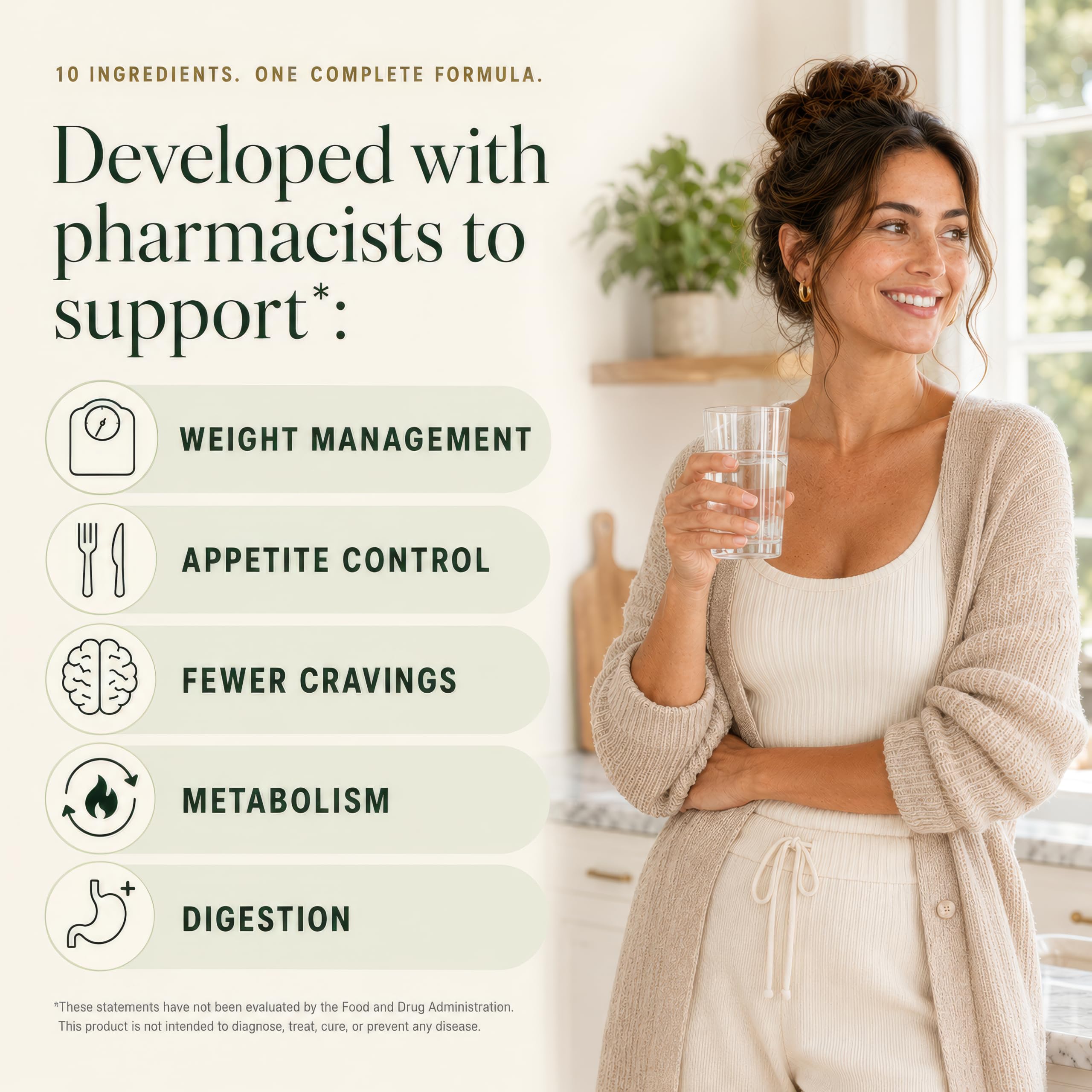 GLP-1 Supplement for Weight Management & Appetite Suppressant, 60ct — Amazon image 2