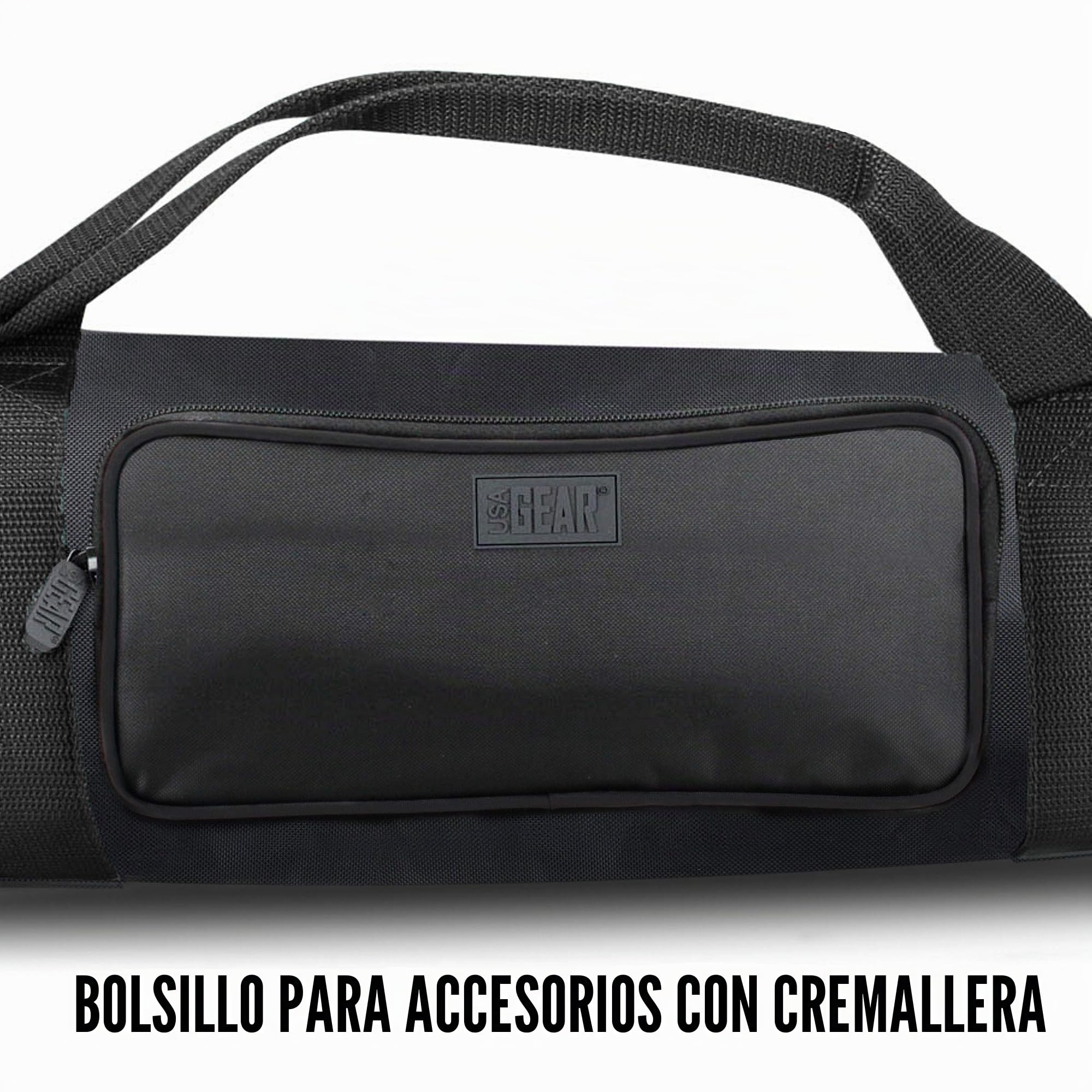 USA Gear Estuche para Telescopio Refractor - Admite Telescopios y Trípodes de 21 a 35 Pulgadas. Extensión Ajustable, Bolsillo de Almacenamiento y Correa. Compatible con ToyerBee, Gskyer y Celestron