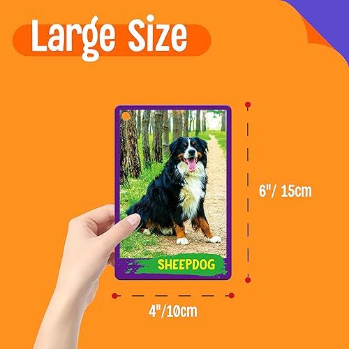 Miniatura 79 de 51 tarjetas cognitivas españolas para bebé, impresas de doble cara 7 en 1, tarjetas coloridas del alfabeto, números, alimentos, animales, formas